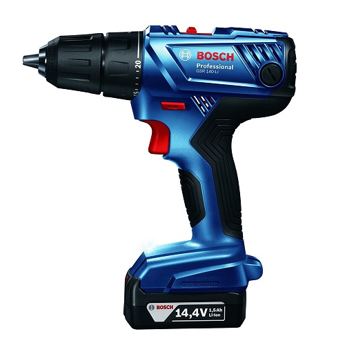 Bosch GSR140 LI Cordless Screwdriver, 14.4 V, 450-1700 rpm, 9F8 0 601 000